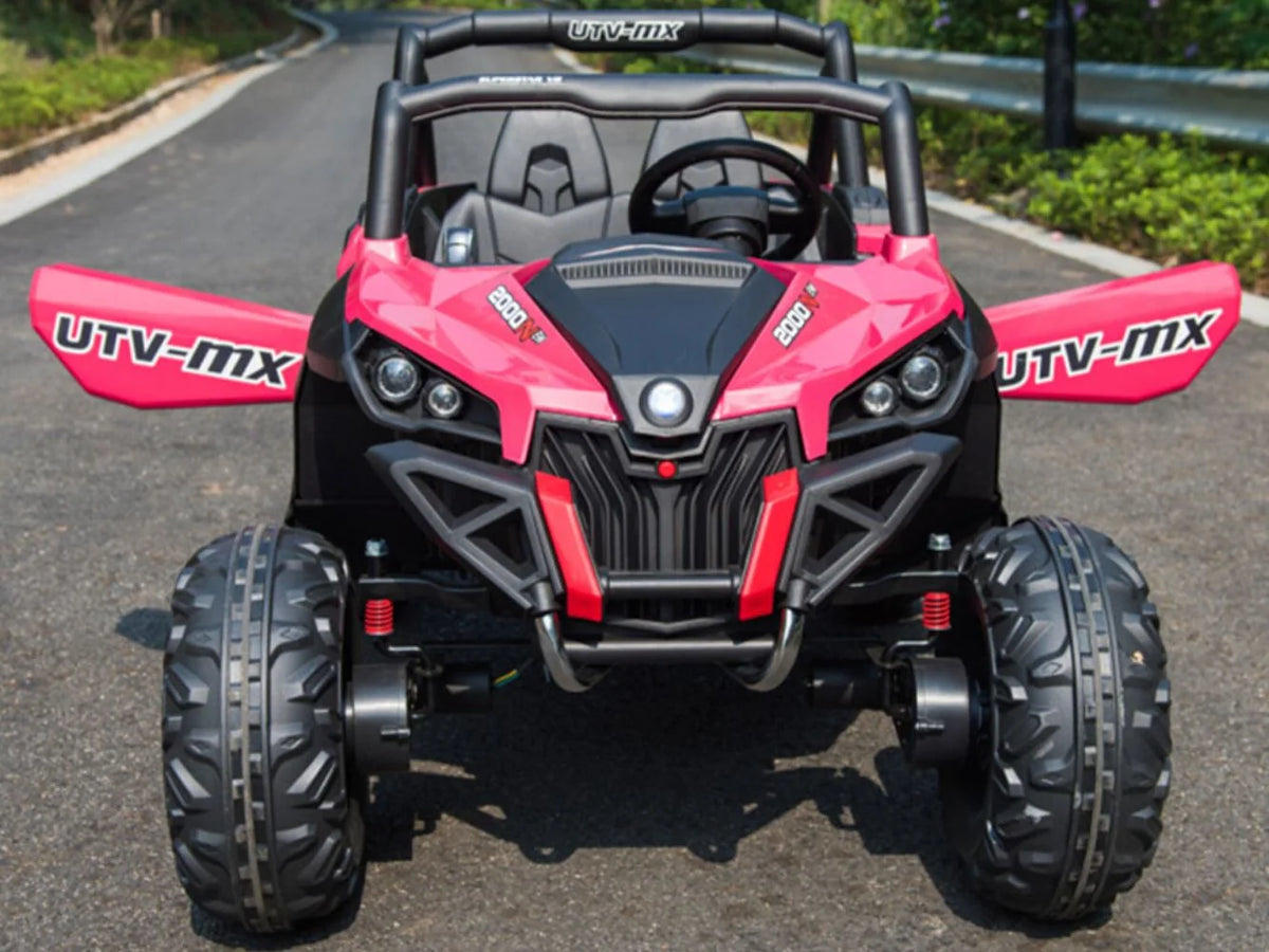 Mini Moto UTV 4x4 12V (2.4ghz RC) — Pink supplier product view 2