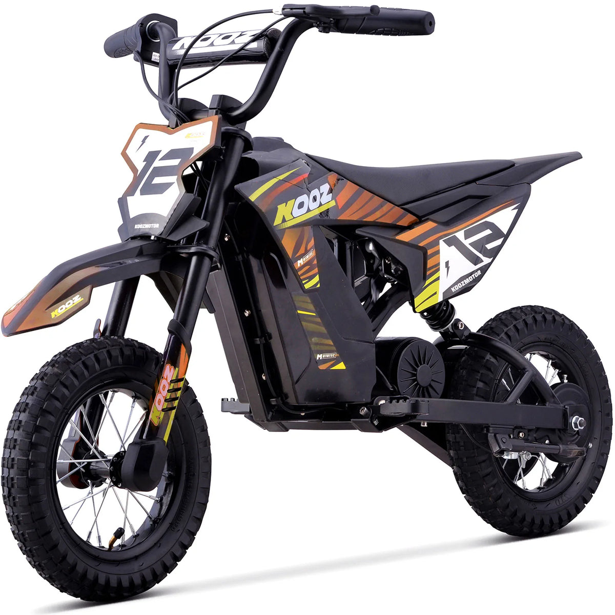 MotoTec 36V 300W HP122E electric dirt bike in orange