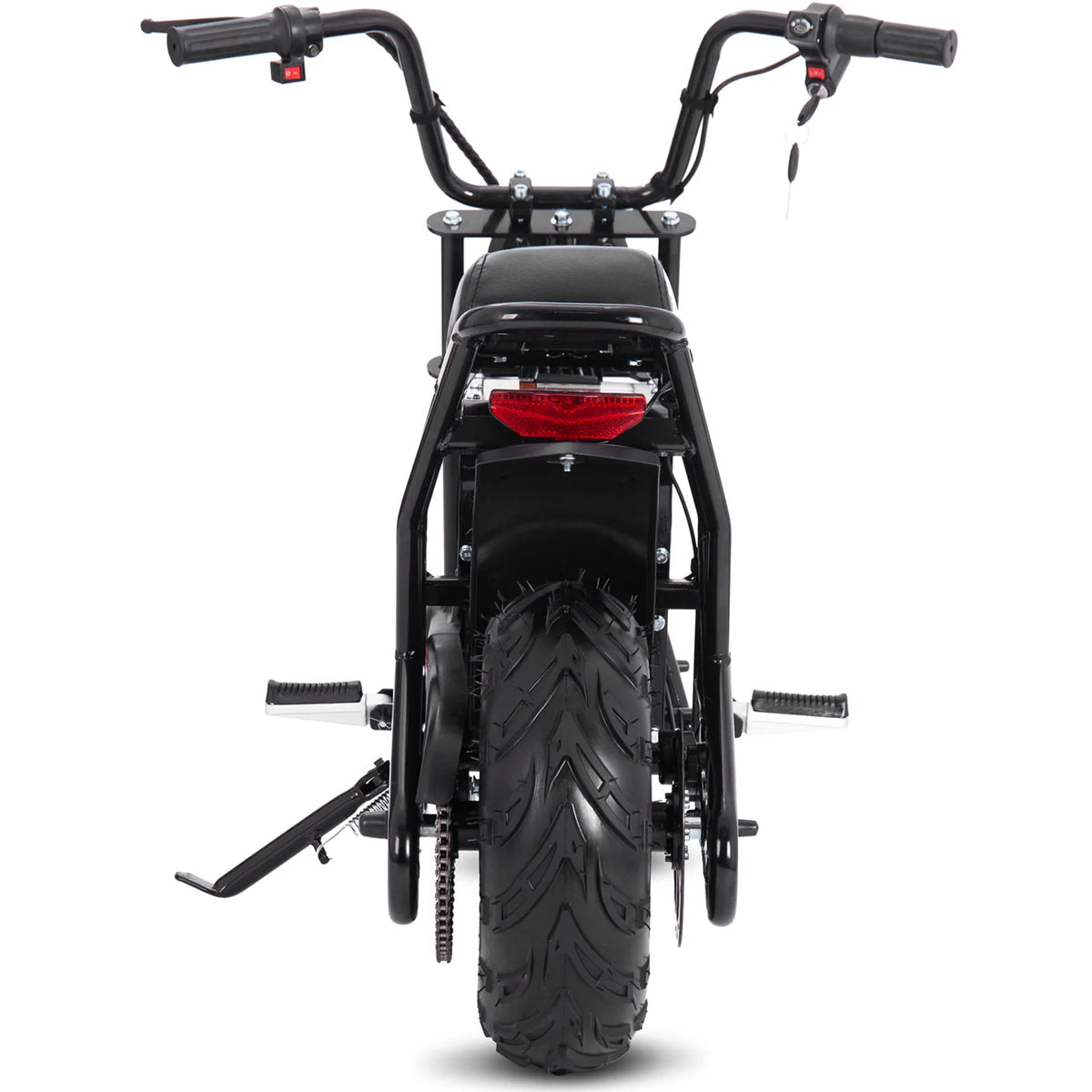 MotoTec 48V 1000W Electric Mini Bike — Black supplier product view 3