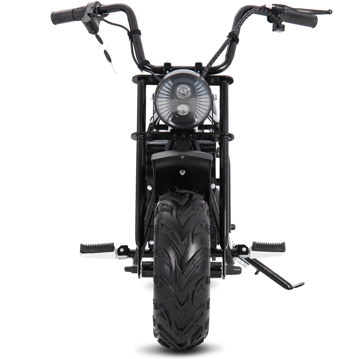 MotoTec 48V 1000W Electric Mini Bike — Black supplier product view 7