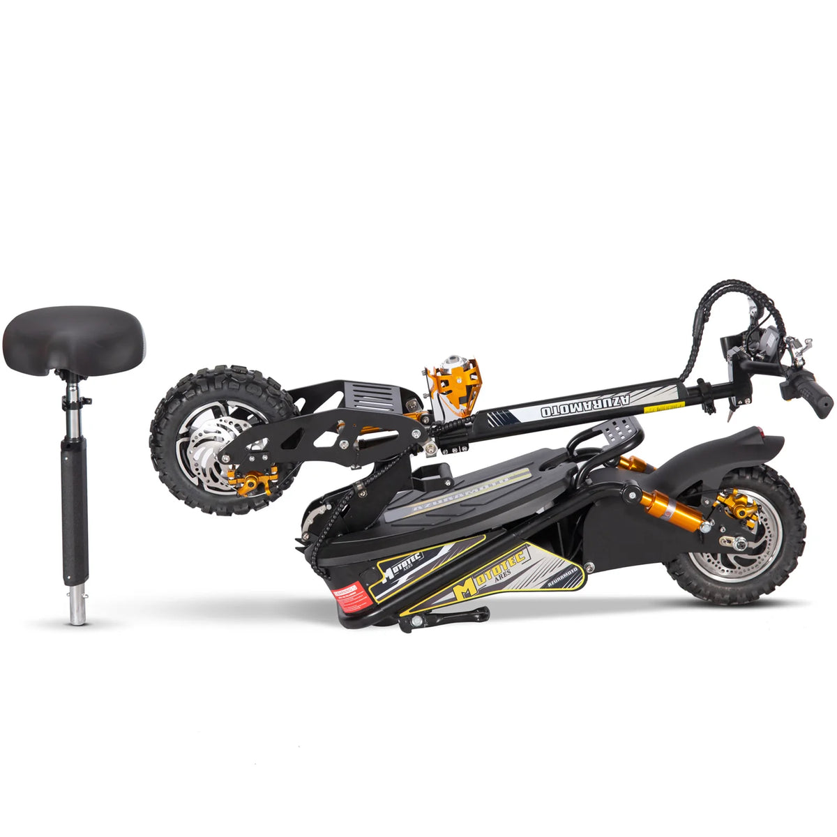 MotoTec Ares 48V 1600W Electric Scooter — Standard supplier product view 10