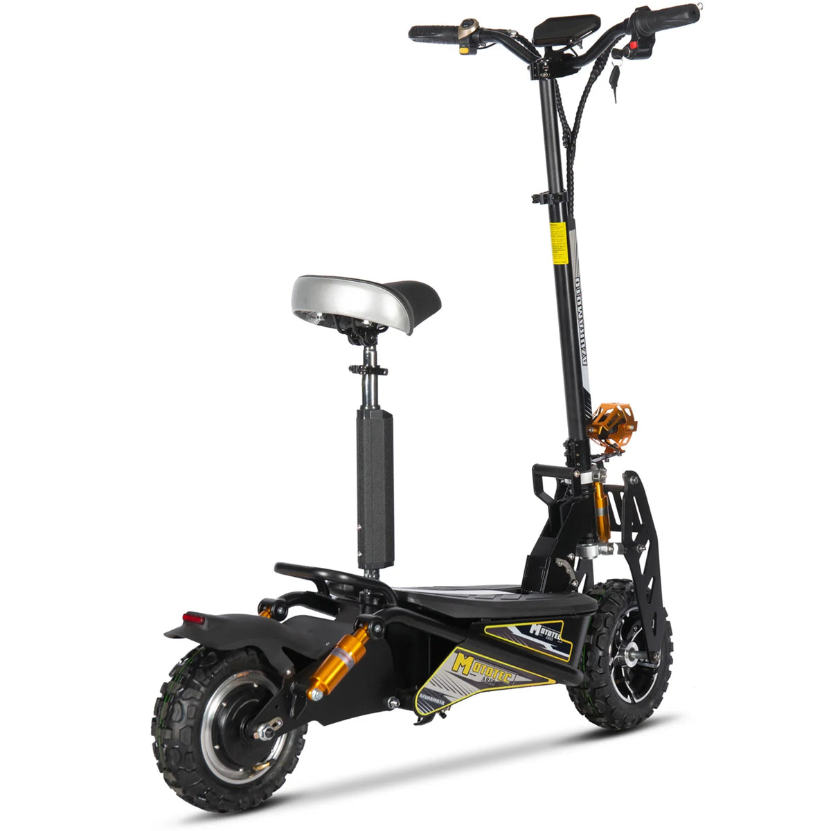 MotoTec Ares 48V 1600W Electric Scooter — Standard supplier product view 5