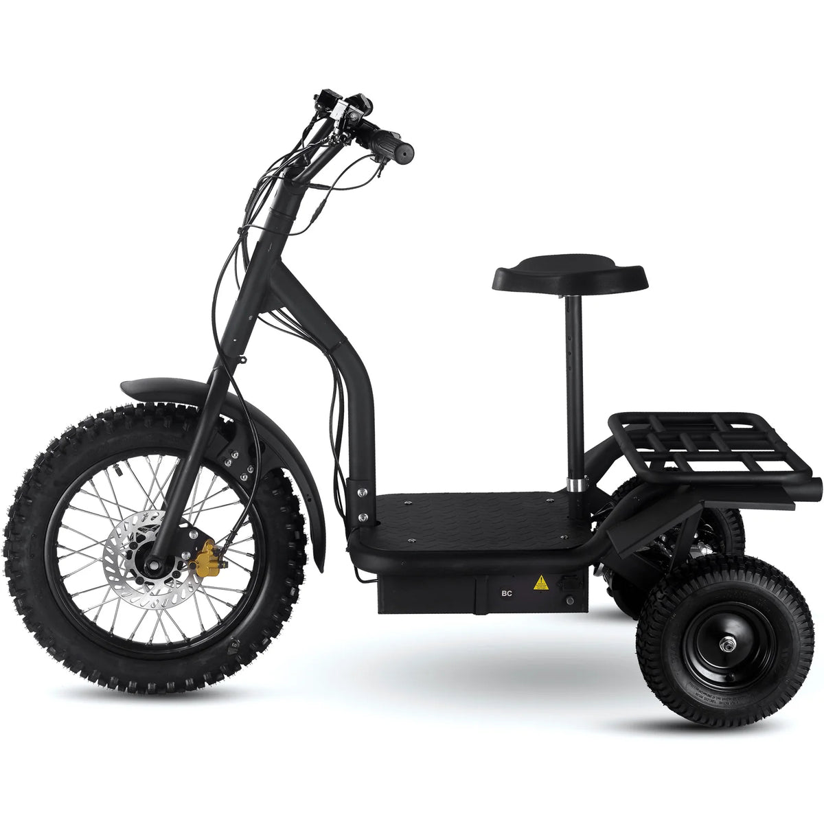 MotoTec Electric Trike 48V 1200W — Standard supplier product view 2