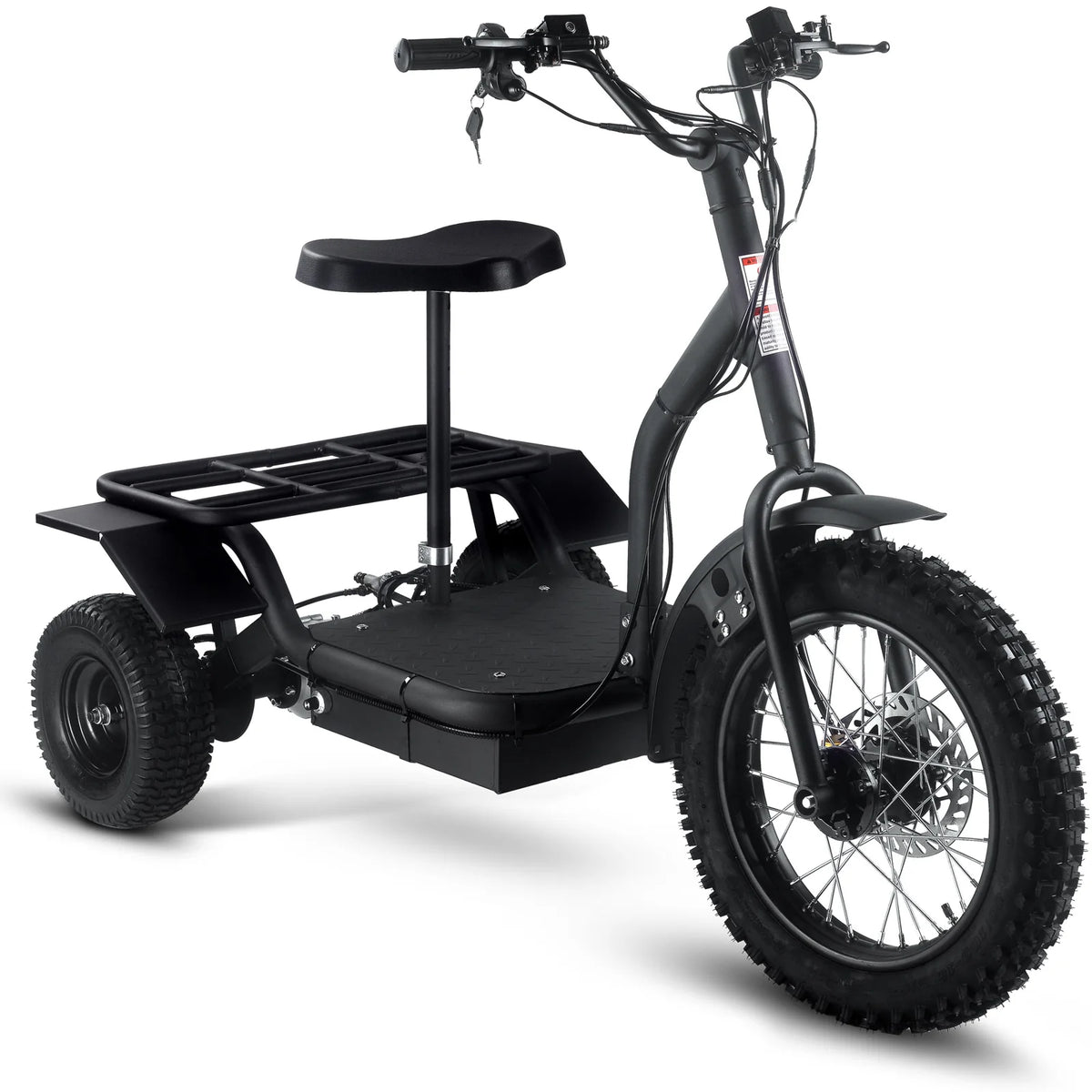 MotoTec Electric Trike 48V 1200W — Standard supplier product view 6