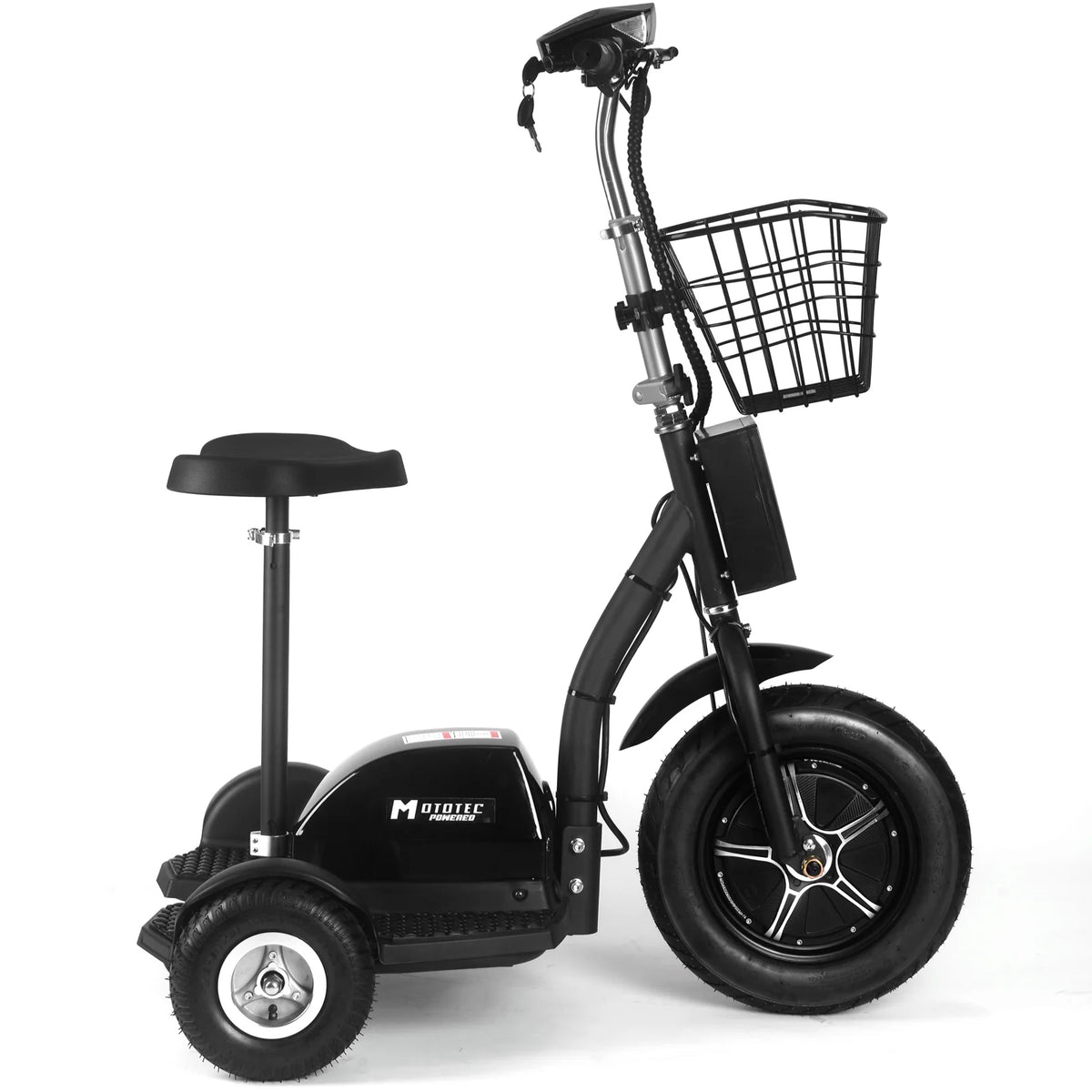 MotoTec Electric Trike 48V 500W — Standard supplier product view 2