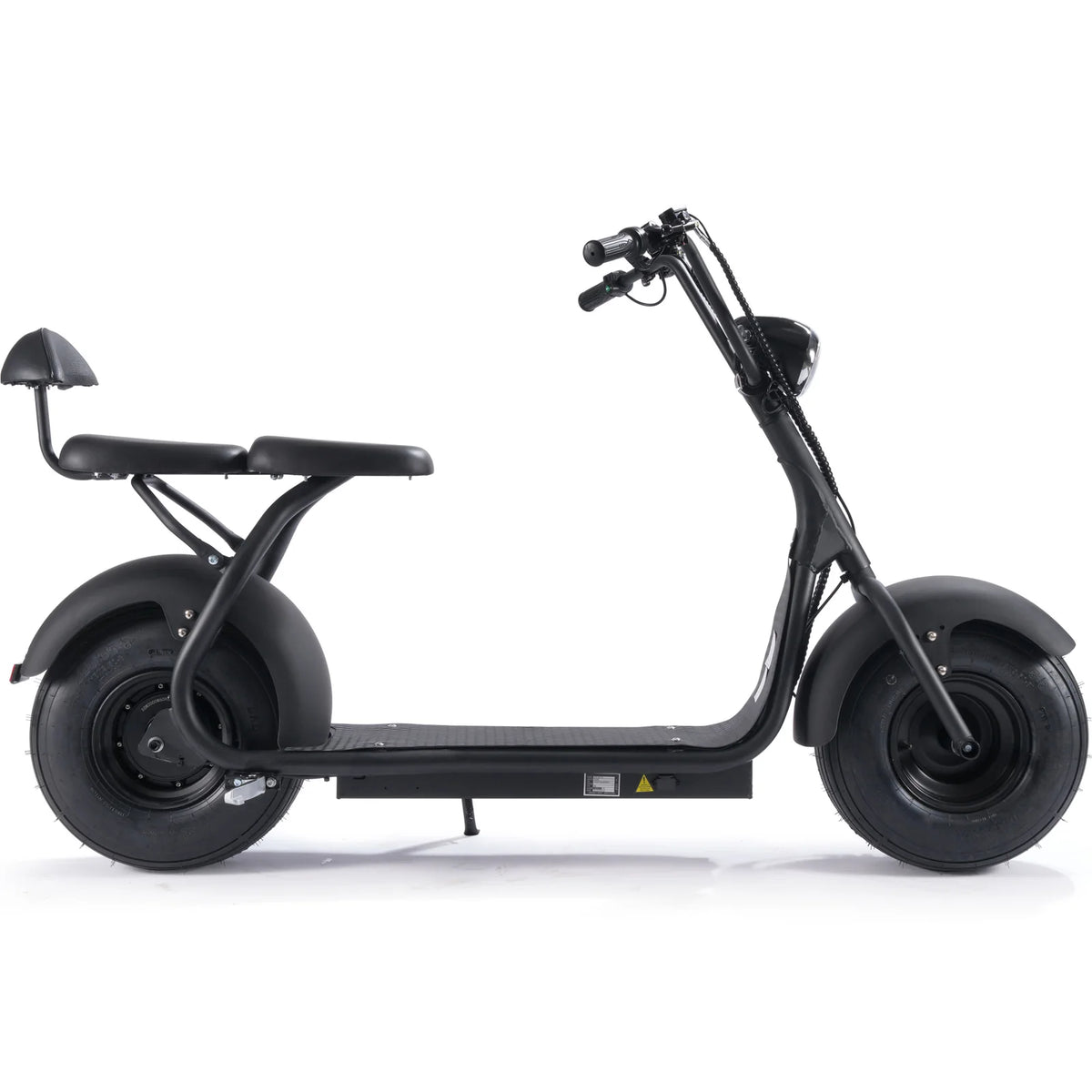 MotoTec Fat Tire 60V 18ah 2000W Lithium Electric Scooter — Black supplier product view 6