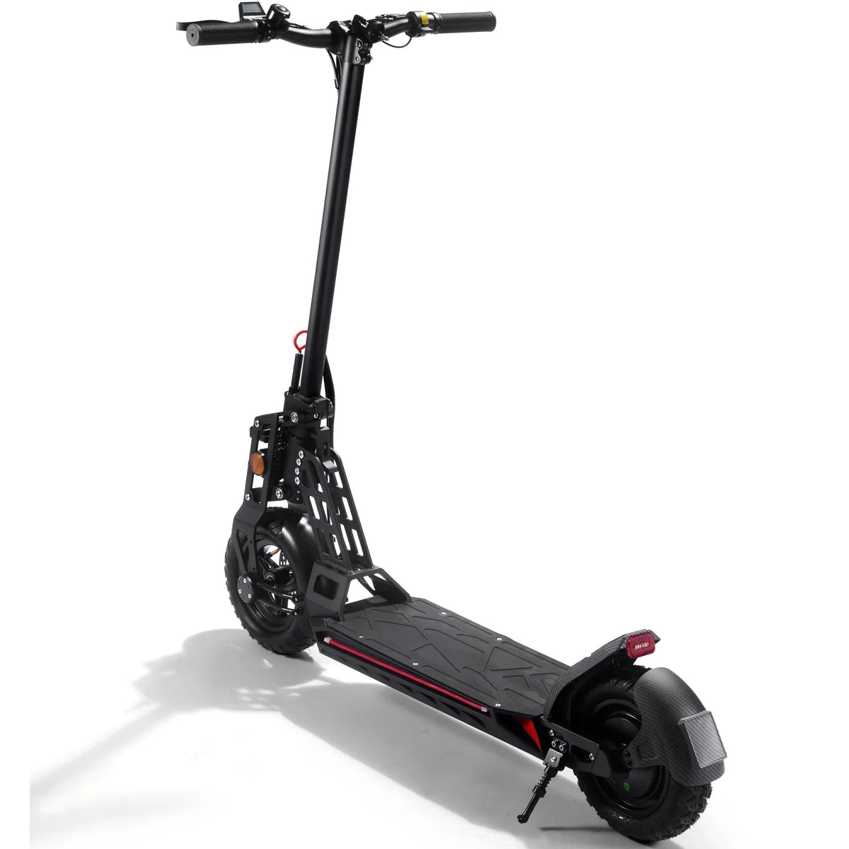 MotoTec Free Ride 48V 600W Lithium Electric Scooter — Black supplier product view 3