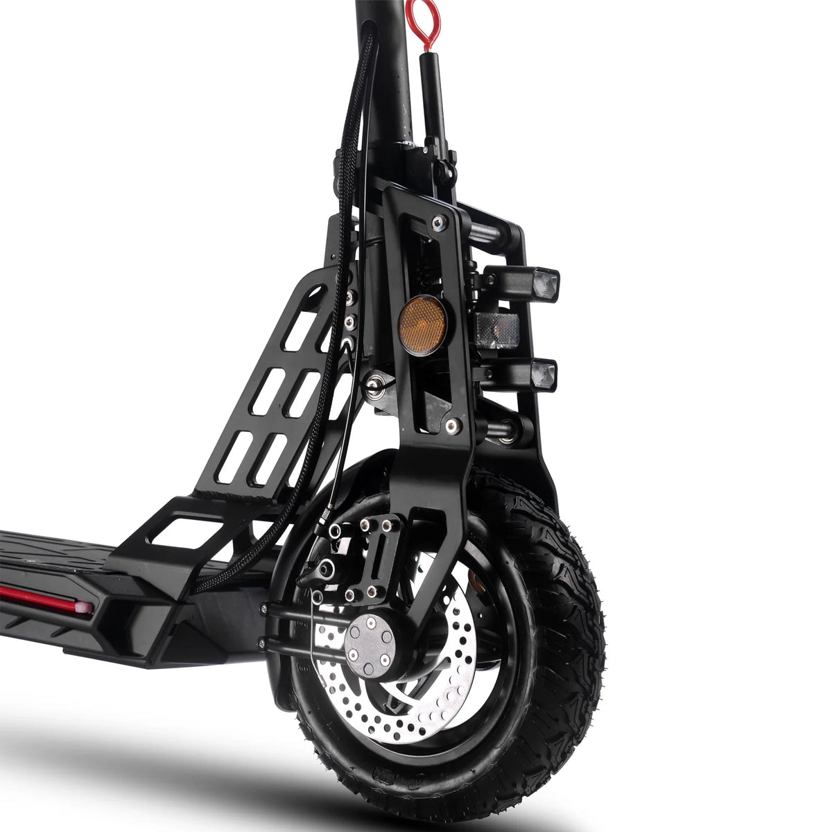 MotoTec Free Ride 48V 600W Lithium Electric Scooter — Black supplier product view 8