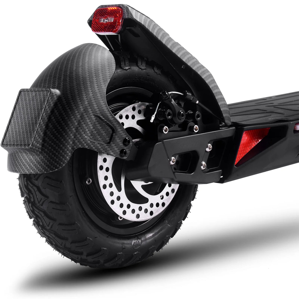 MotoTec Free Ride 48V 600W Lithium Electric Scooter — Black supplier product view 9