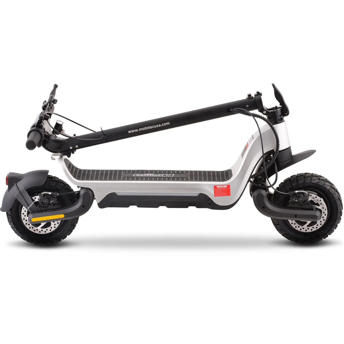 MotoTec Fury 48V 1000W Lithium Electric Scooter — Standard supplier product view 7