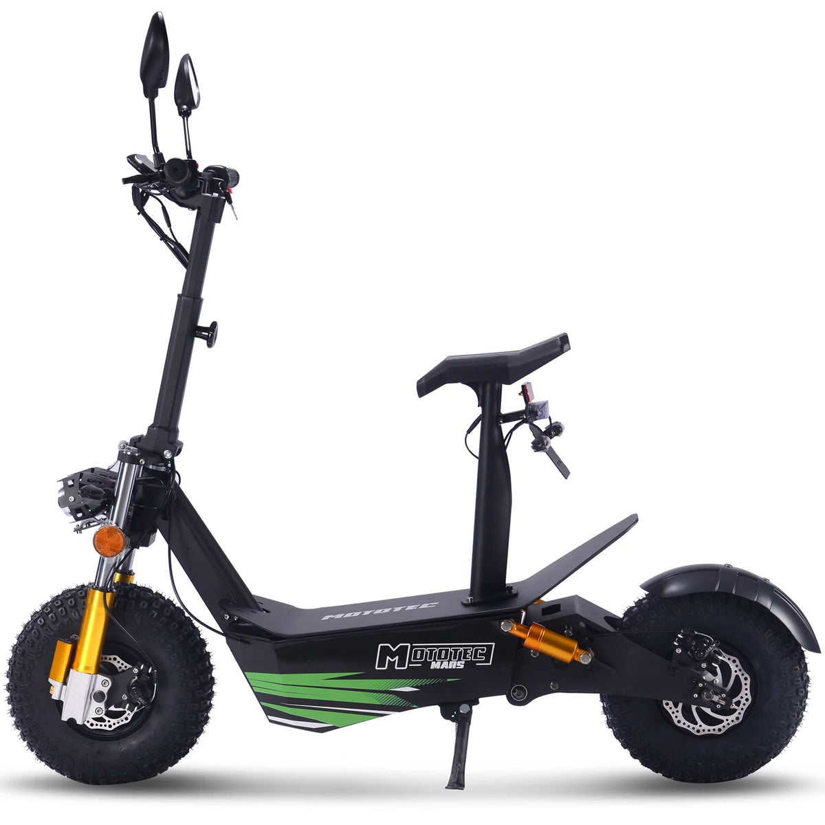 MotoTec Mars 60V 3500W Lithium Electric Scooter — Standard supplier product view 2