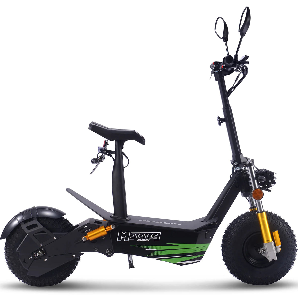 MotoTec Mars 60V 3500W Lithium Electric Scooter — Standard supplier product view 3