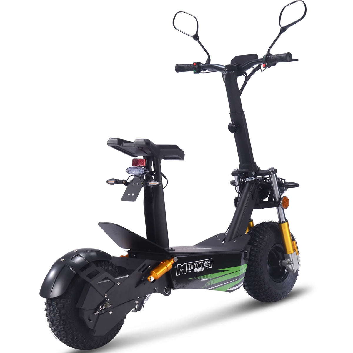 MotoTec Mars 60V 3500W Lithium Electric Scooter — Standard supplier product view 4