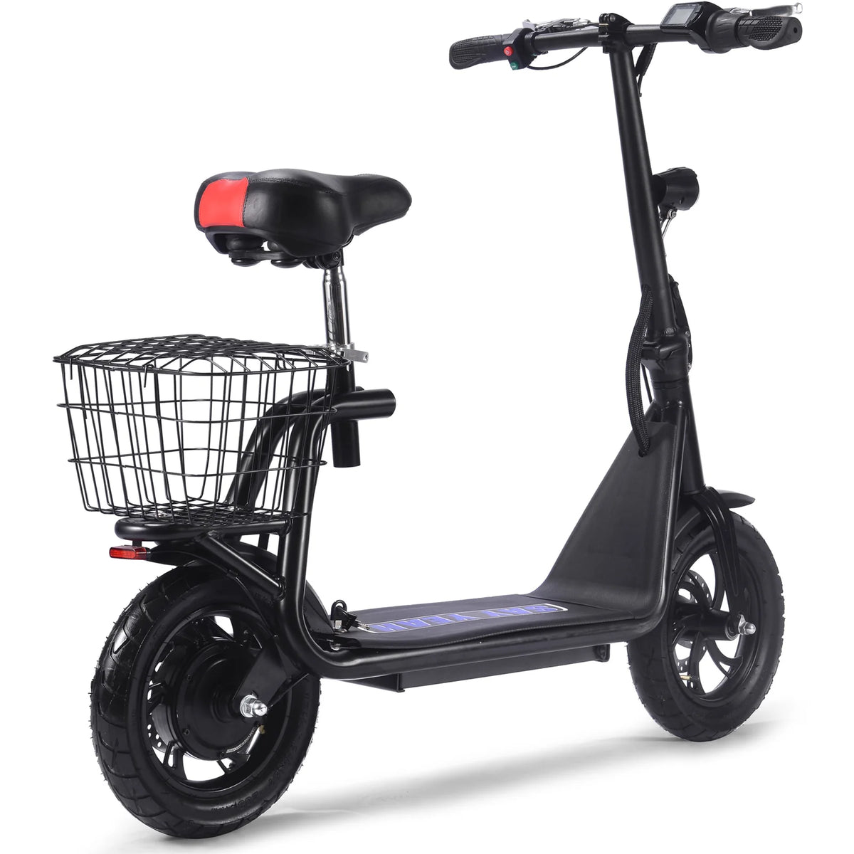 MotoTec Metro 36V 500W Lithium Electric Scooter — Black supplier product view 2