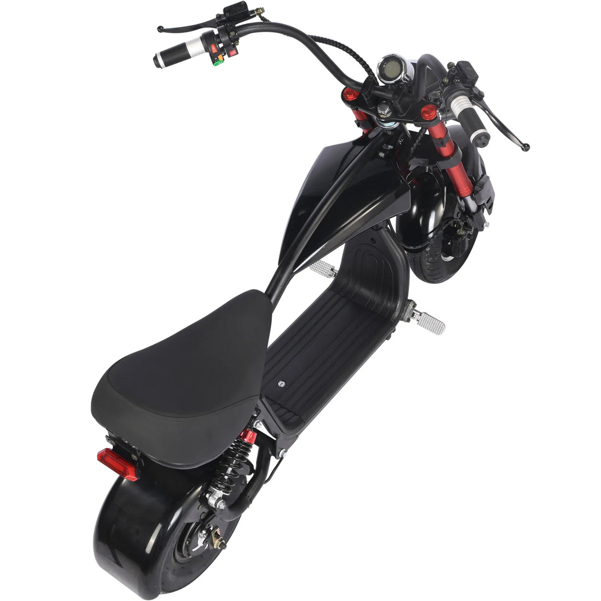 MotoTec Mini Lowboy 48V 800W Lithium Scooter — Black supplier product view 8
