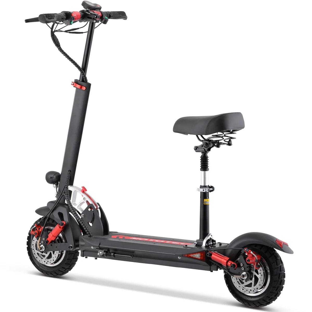 MotoTec Thor 60V 2400W Lithium Electric Scooter — Black supplier product view 5