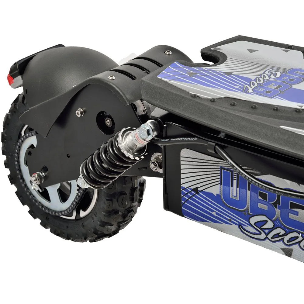 MotoTec/UberScoot 1600W Electric Scooter — Black supplier product view 6
