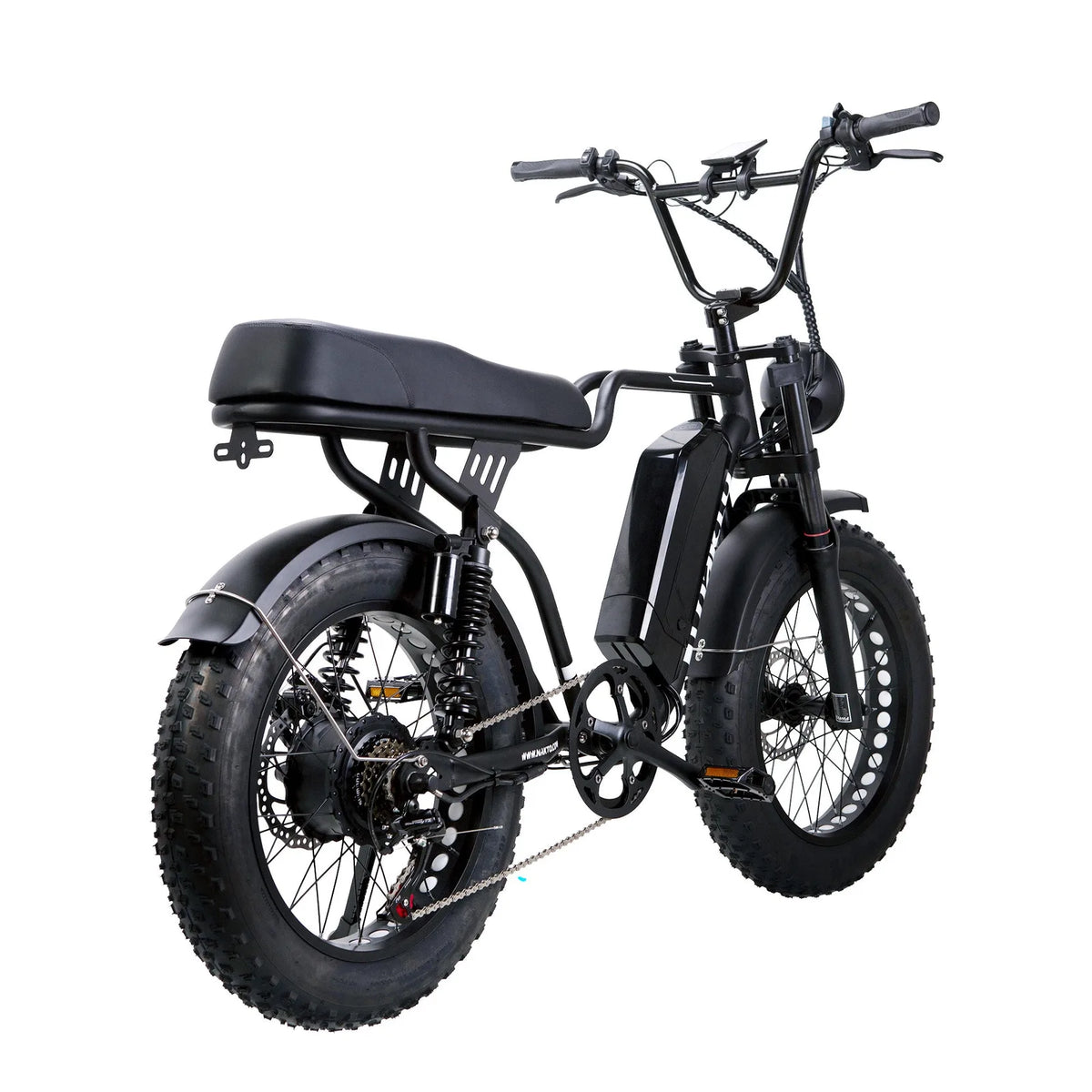 NAKTO F2 Plus electric bike alternate side view