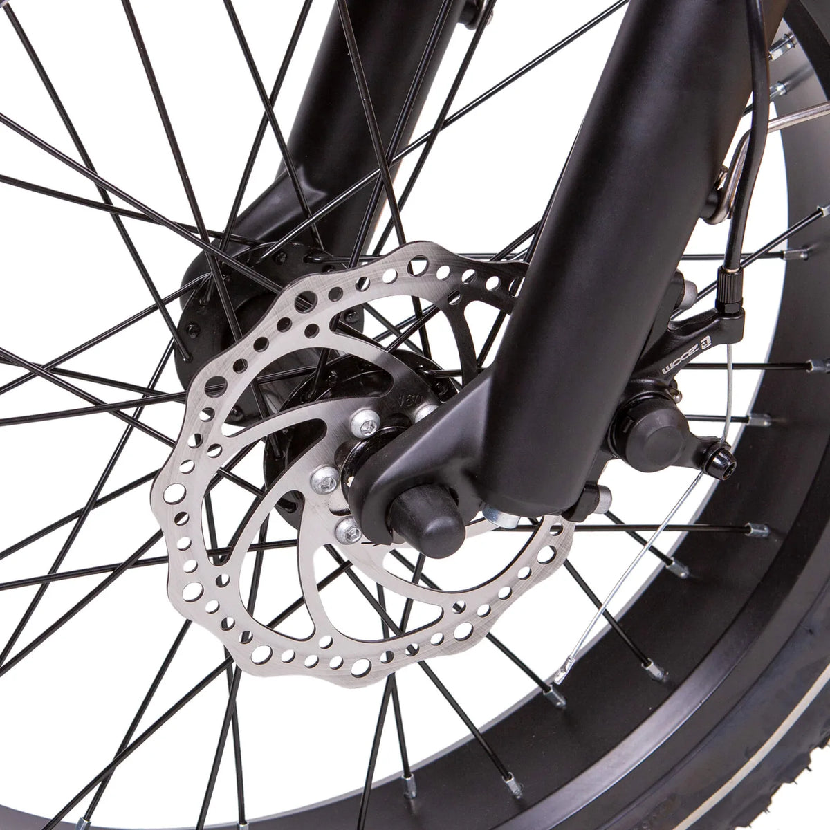 NAKTO F4 disc brake detail