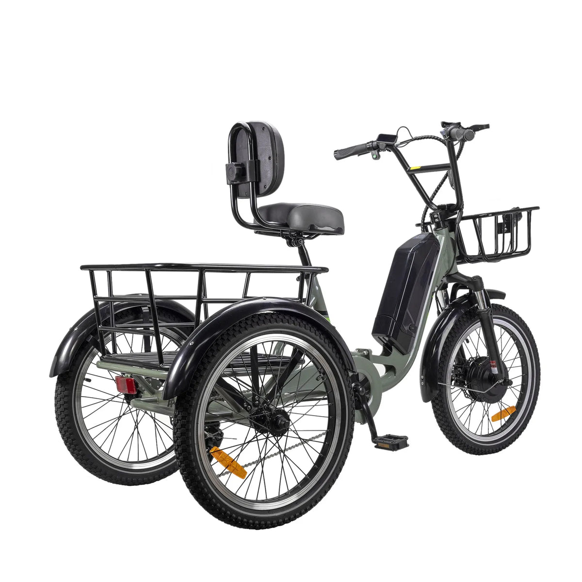 NAKTO S02 adult electric trike alternate view