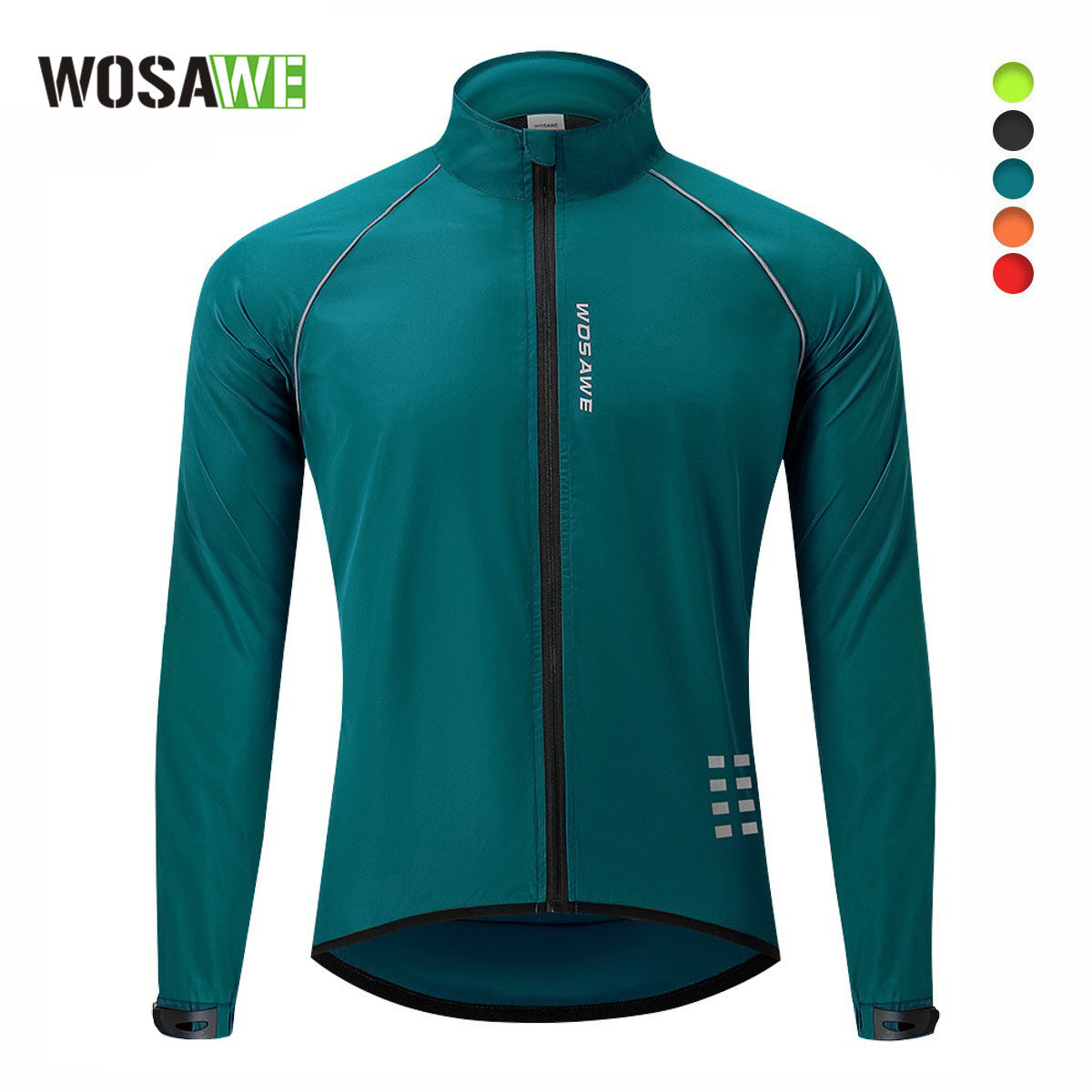 WOSAWE BL244 Long-Sleeve Cycling Windbreaker