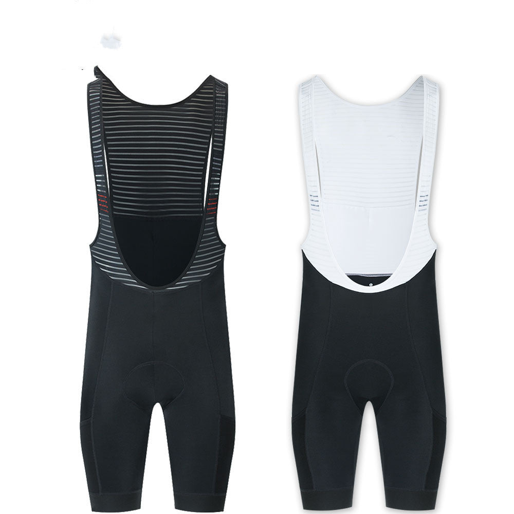 Men’s Cycling Bib Shorts with Reflective Strips