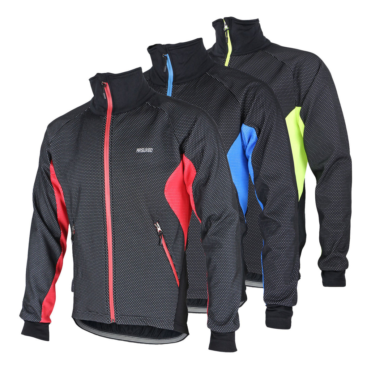 Men’s Three-Layer Winter Cycling Jacket