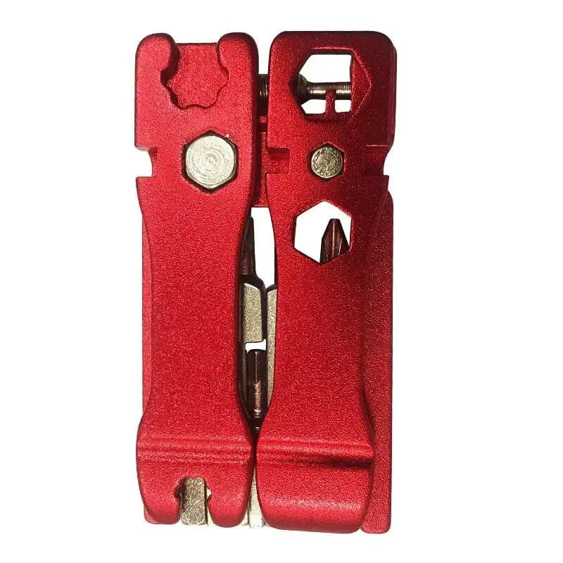 Red folding bicycle repair tool, supplier SKU 1786356659719499781
