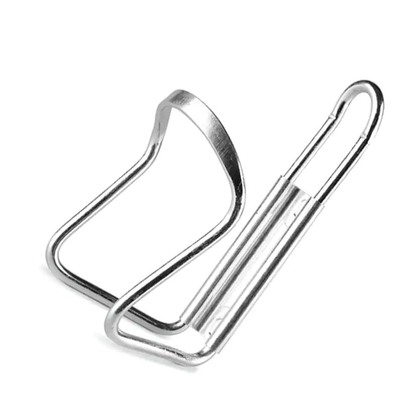 Silver aluminium bicycle bottle holder, exact supplier SKU 1784911188941565961