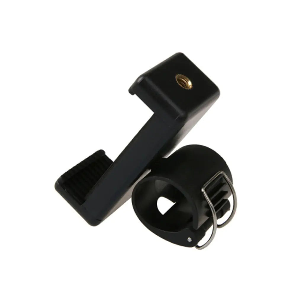 Bicycle handlebar camera mount fitting: Small lock catch + E clip