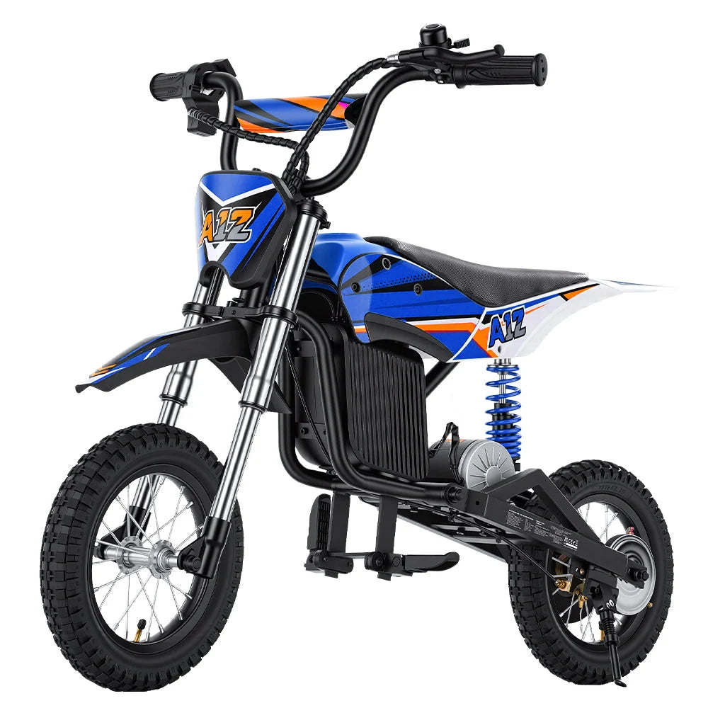 iScooter A12 kids electric dirt bike in Blue