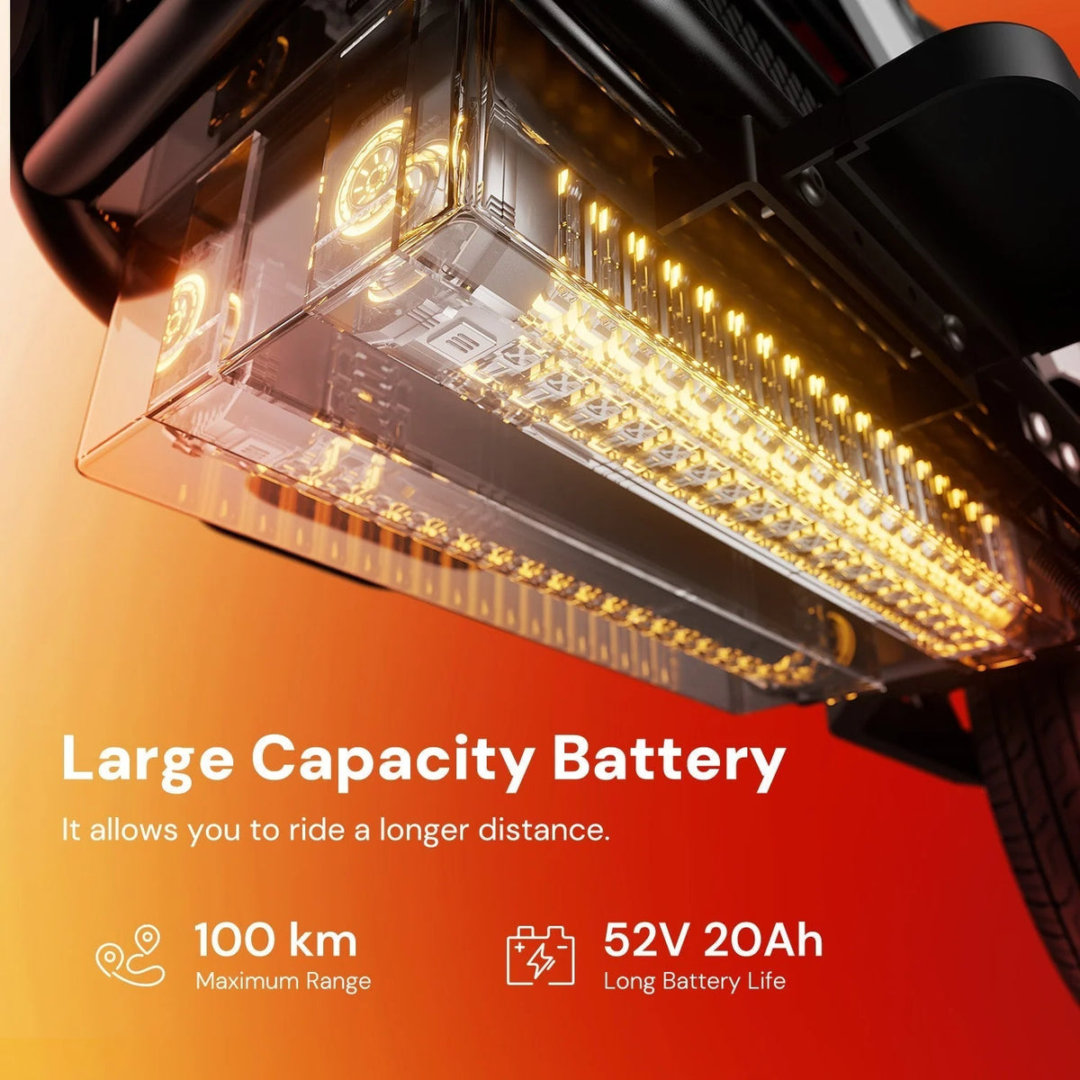 iScooter DX5 Pro Seated Electric Scooter – product detail