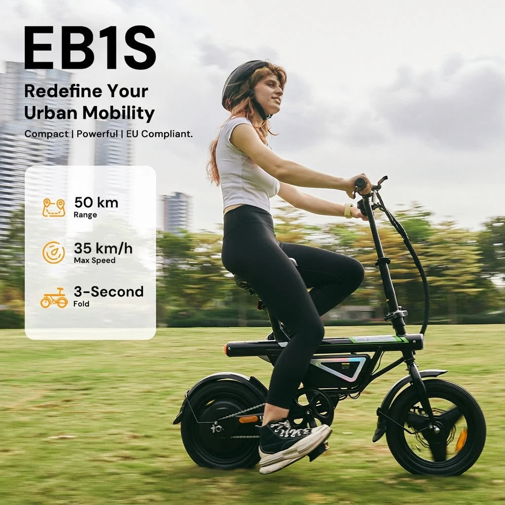 iScooter EB1S Folding Electric Bike – product detail