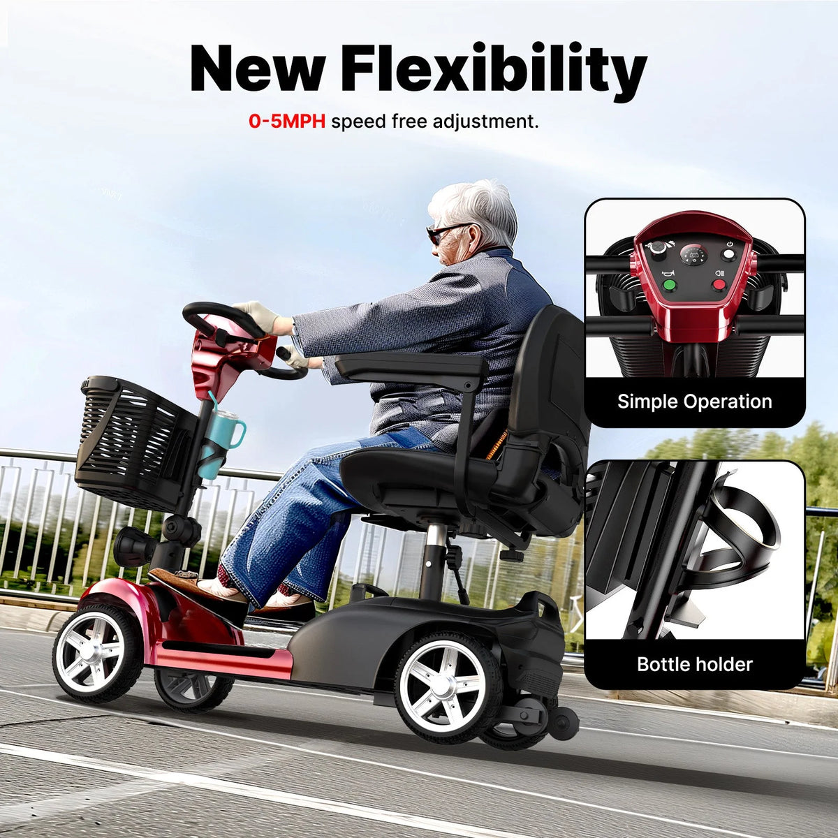iScooter X02 Mobility Scooter – product detail