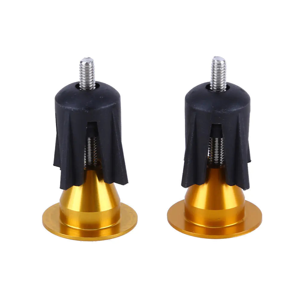 Golden — Bicycle handlebar end plugs