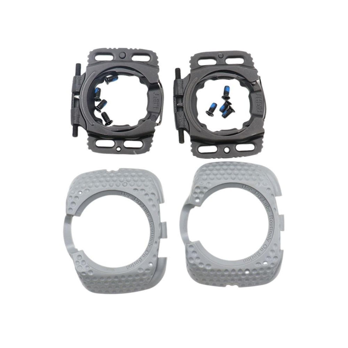 Replacement Cleat Set for Compatible Speedplay Zero Pedals