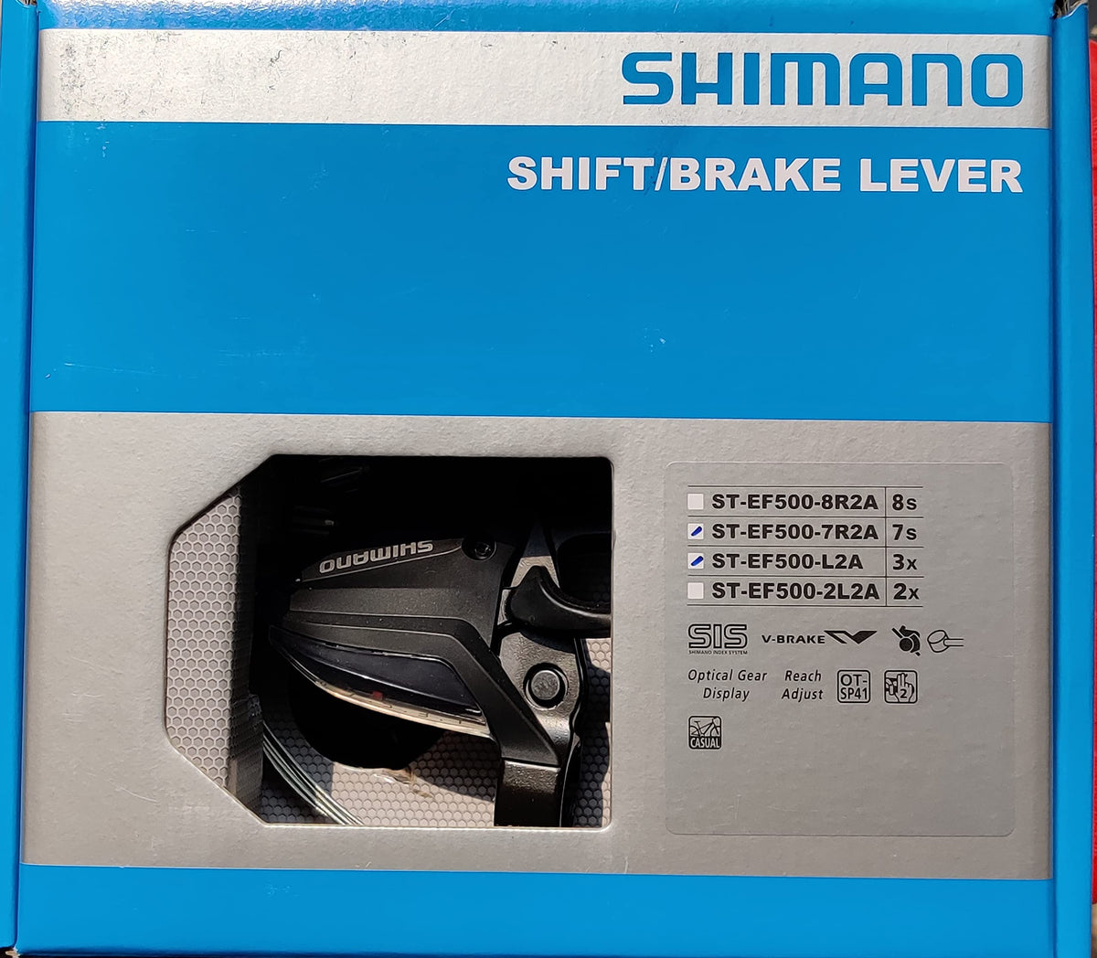 Shimano ST-EF500 3x7-Speed Brake and Shift Lever Set
