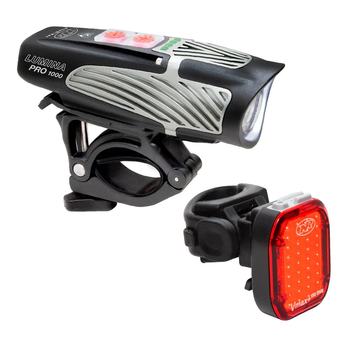 NiteRider Lumina Pro 1000 and Vmax+ 150 Light Set
