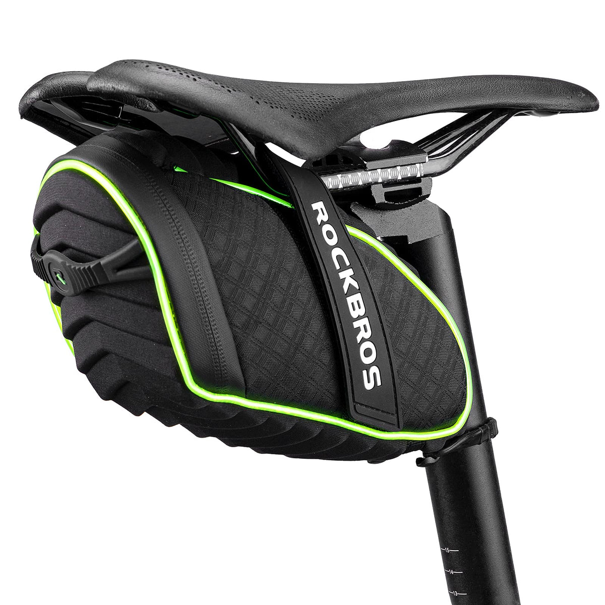 ROCKBROS Saddle Bag with LED Light