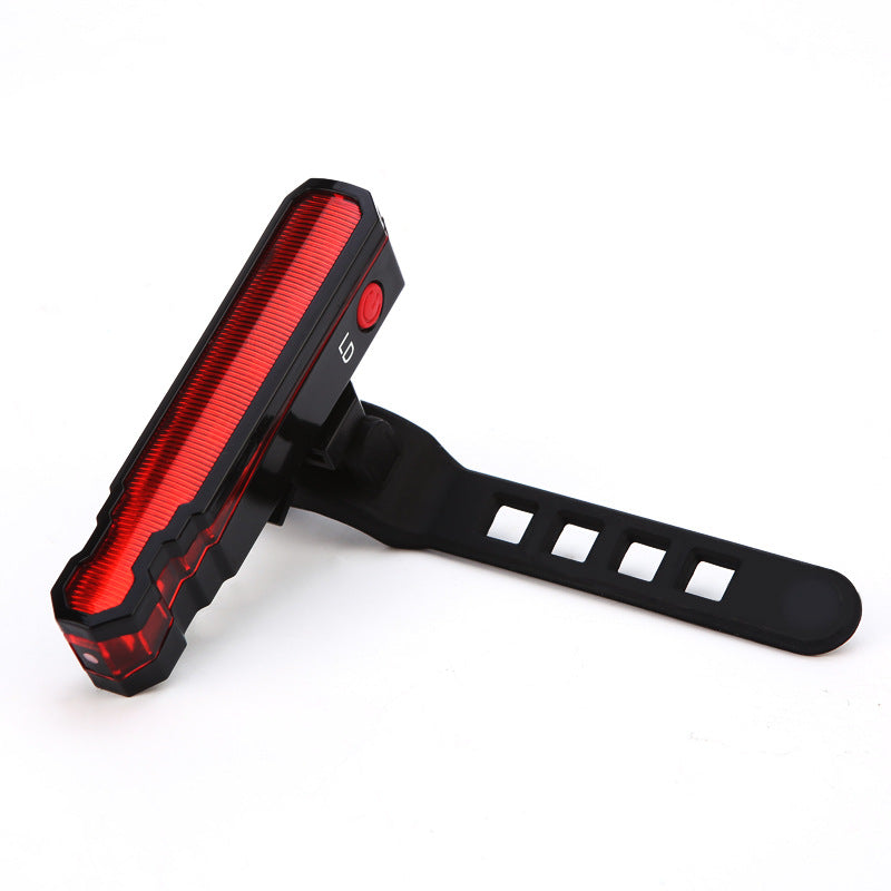 USB Rechargeable Bicycle Rear Light - Red