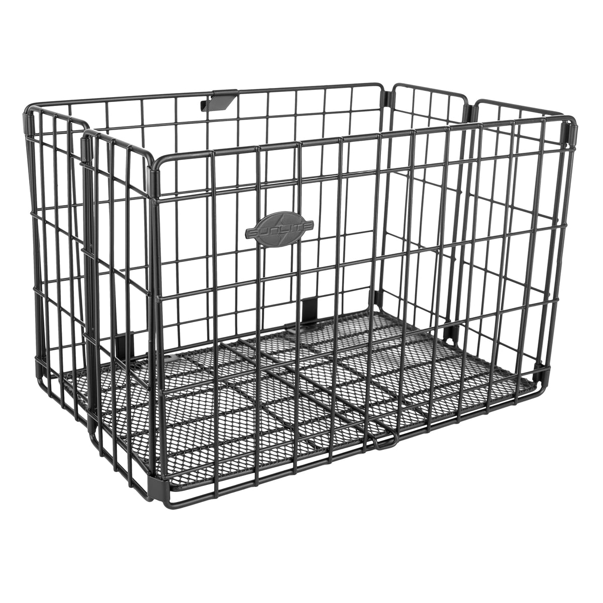 Sunlite Folding Rear Bicycle Basket - Black