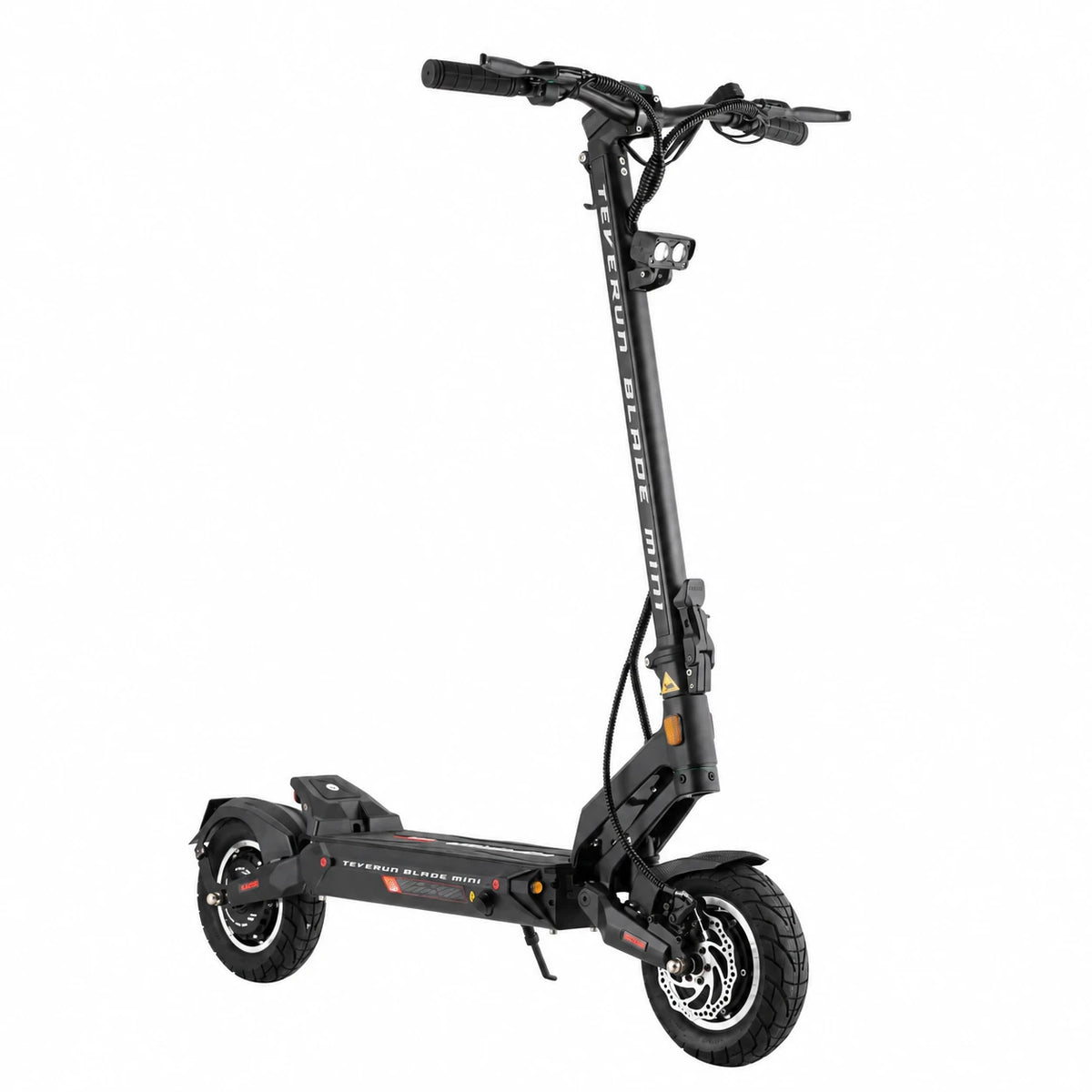 TEVERUN blade mini pro 2026 All Black scooter on white