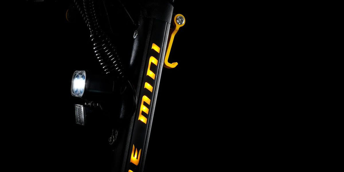 TEVERUN blade mini ultra bosch headlight and illuminated stem