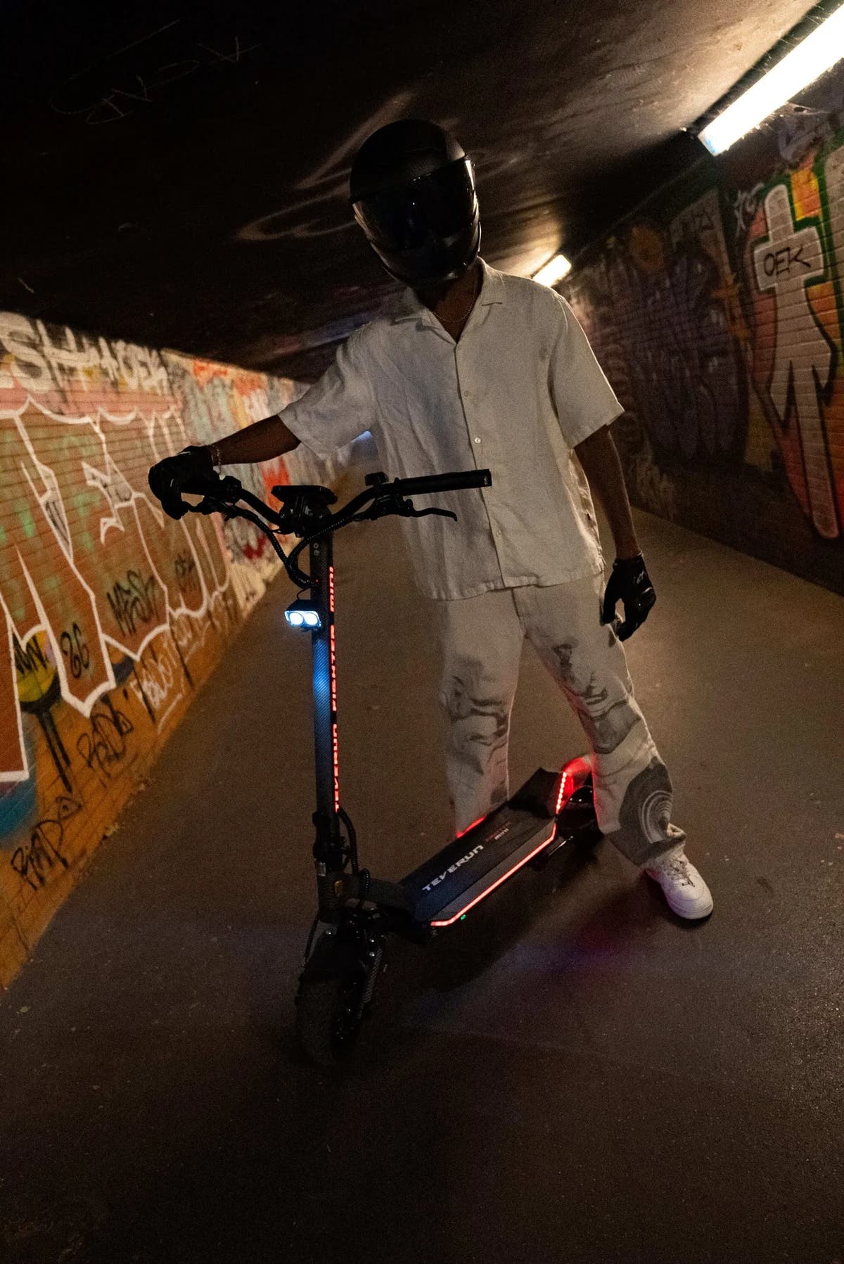 TEVERUN fighter mini pro 2026 illuminated scooter