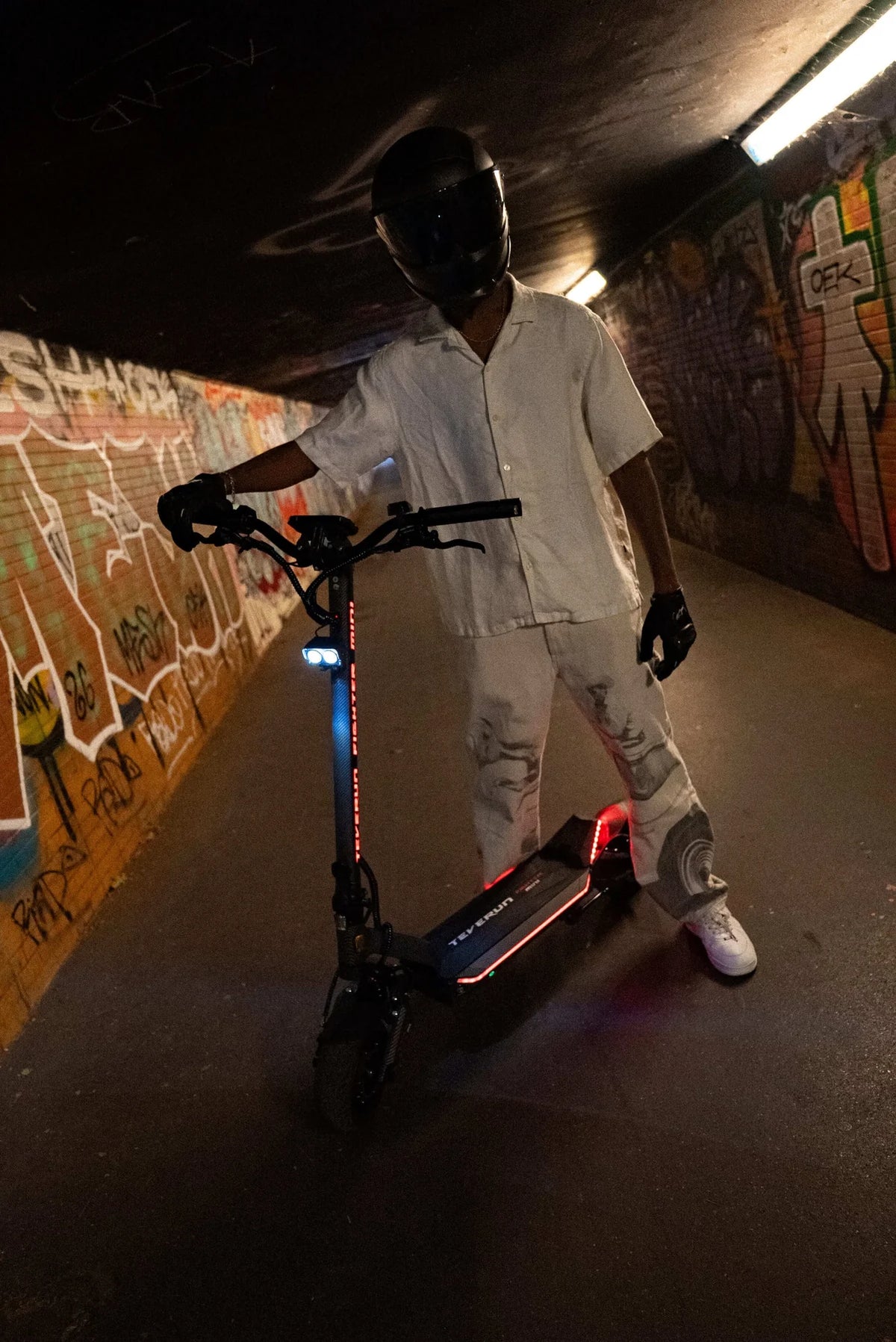 TEVERUN fighter mini pro 2026 illuminated scooter