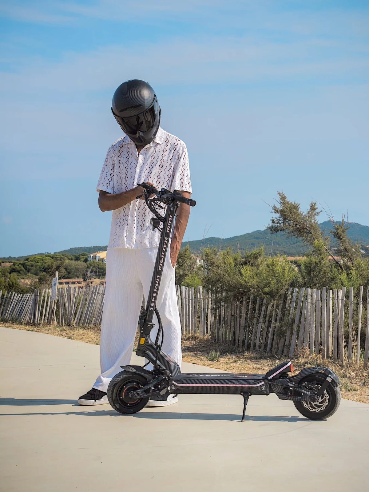 TEVERUN fighter mini pro 2026 outdoor scooter view