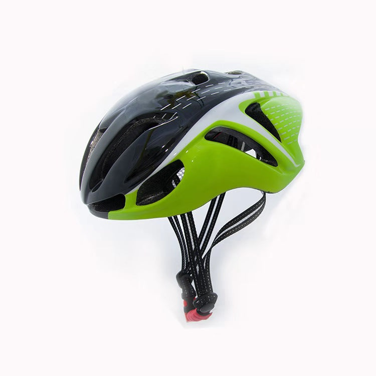 Vented Bicycle Helmet with Lens