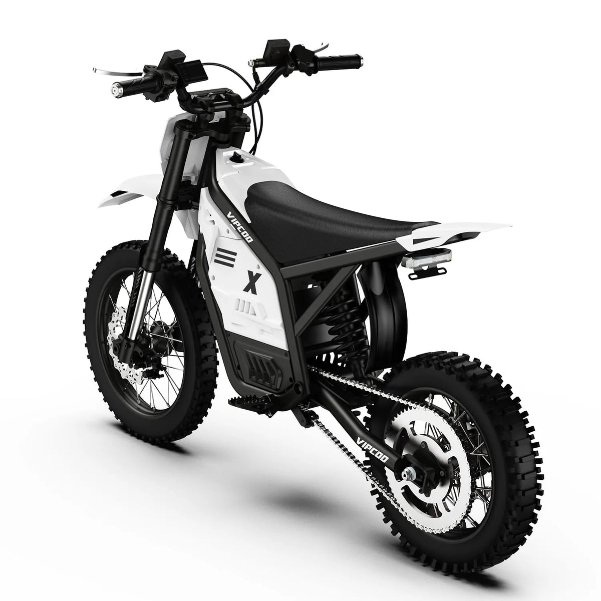 VIPCOO H2 riding on a dirt track