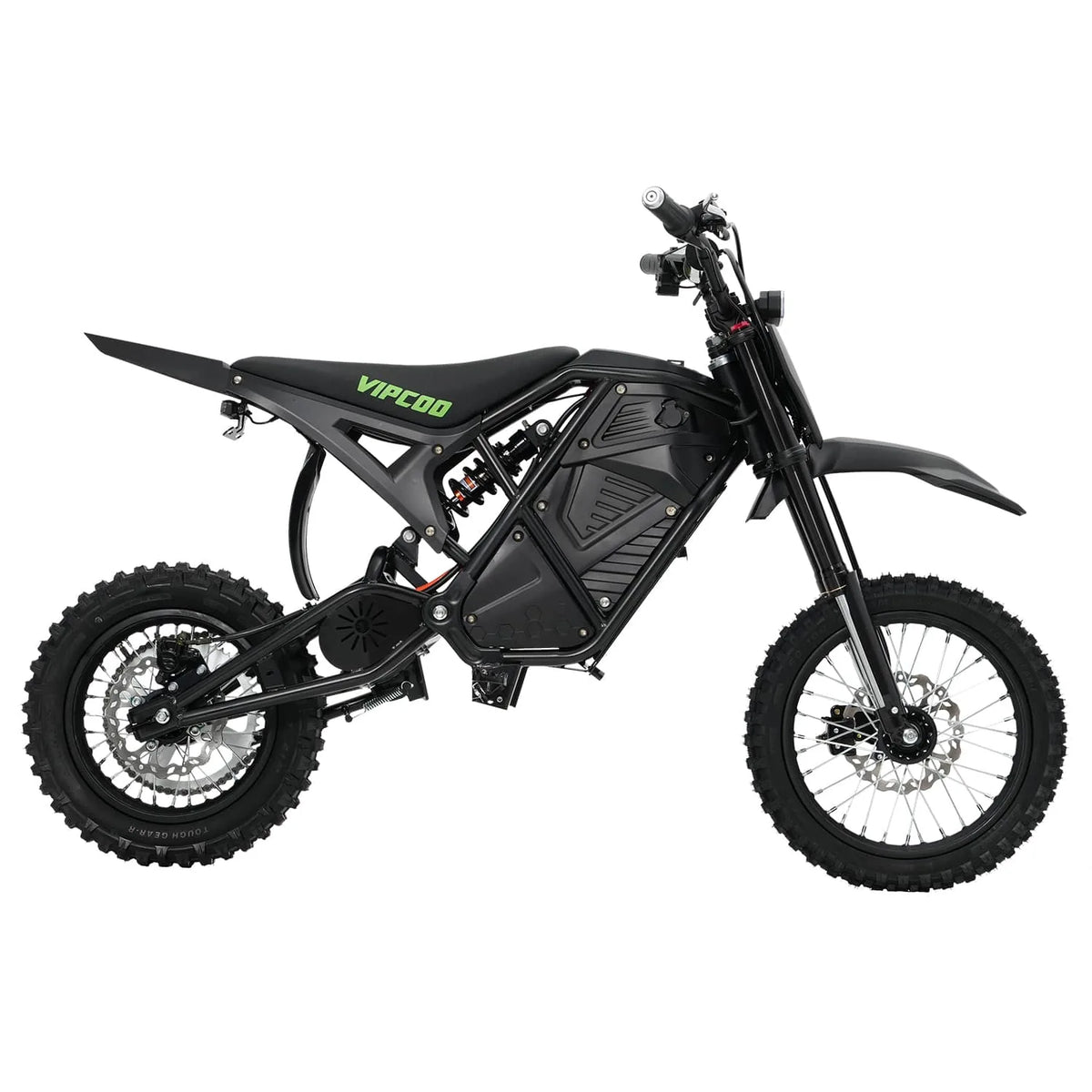 VIPCOO H3 front hydraulic suspension detail