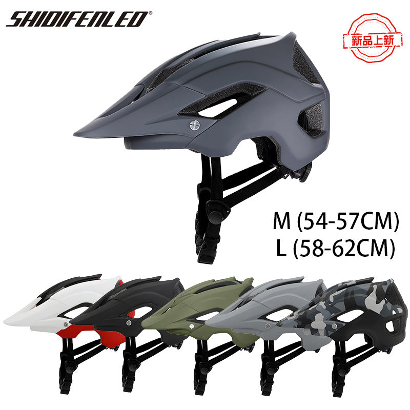 Visor Bicycle Helmet